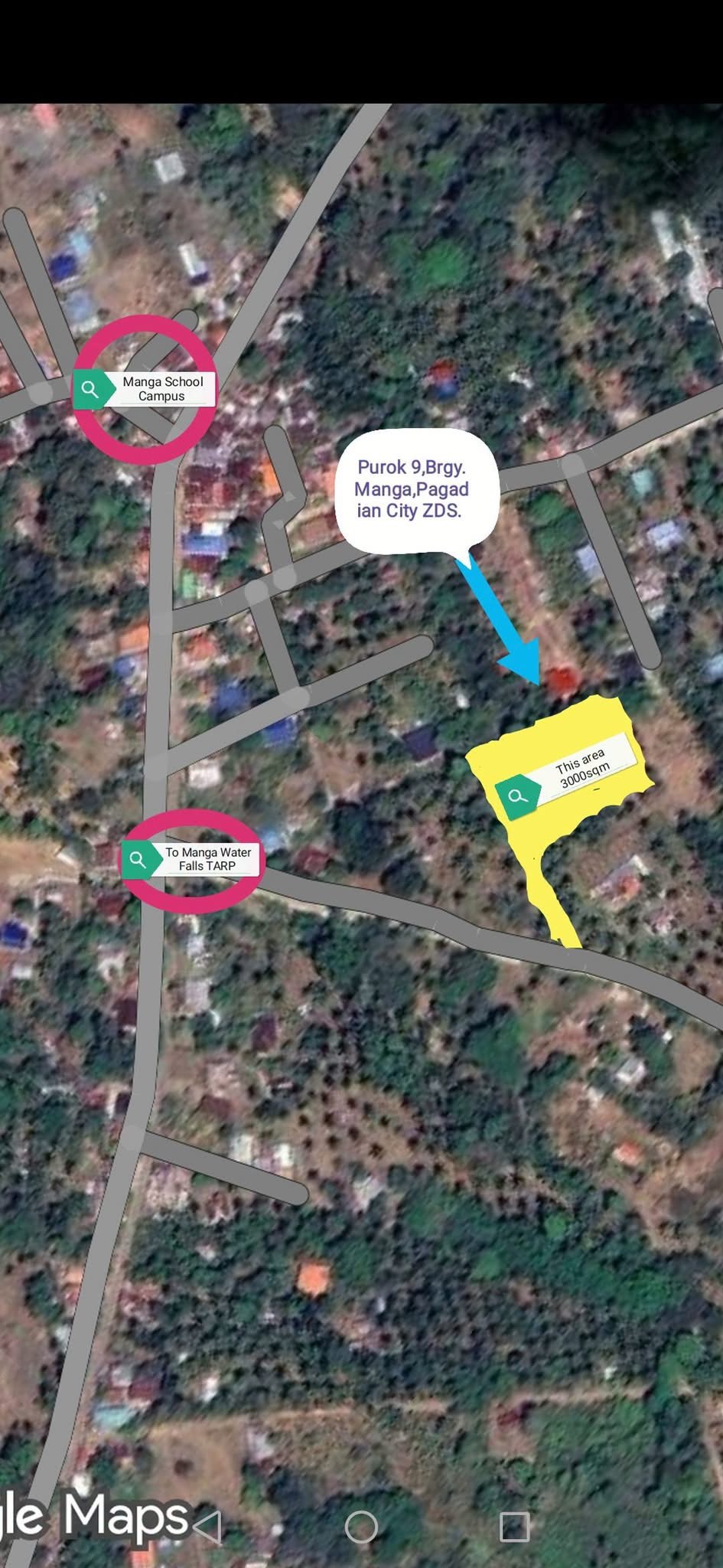 Lot for sale in Manga, Pagadian City